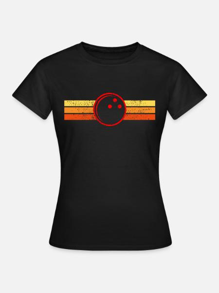 Bowling Bowling Bowling Bowling - Frauen T-Shirt - Schwarz
