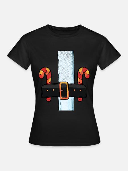 Nikolaus - Frauen T-Shirt - Schwarz