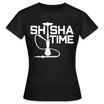 Shisha Shisha - Frauen T-Shirt - Schwarz - Vorne - AI Model Female 172 dark (172cm)