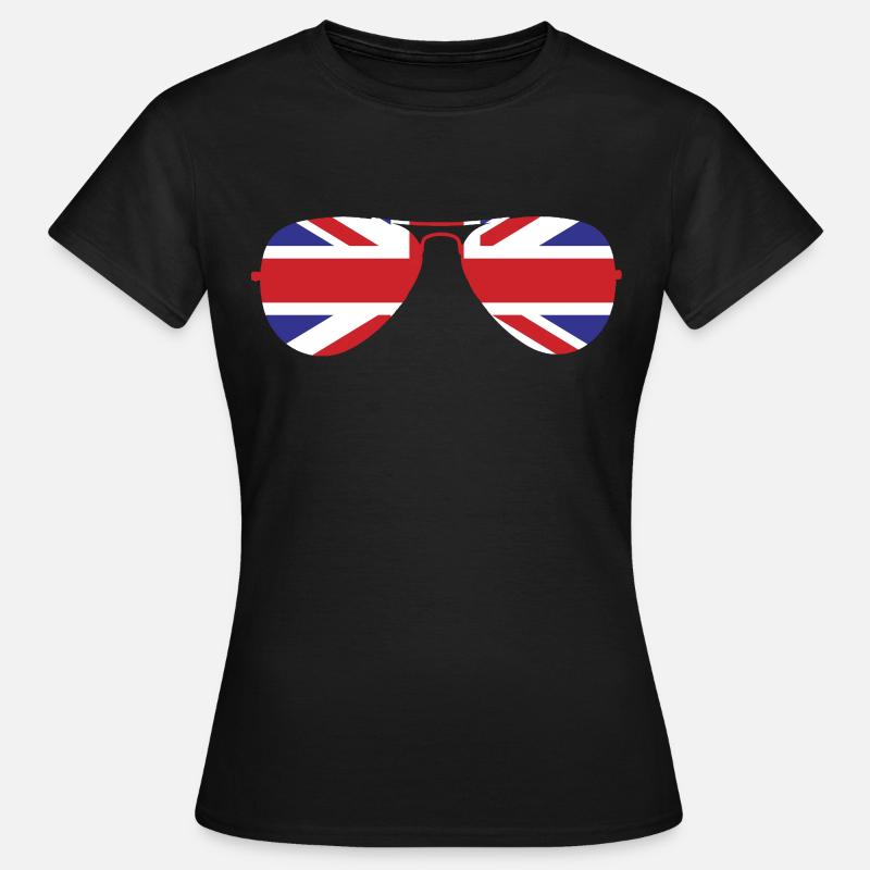 Union Jack - Women's T-Shirt - black