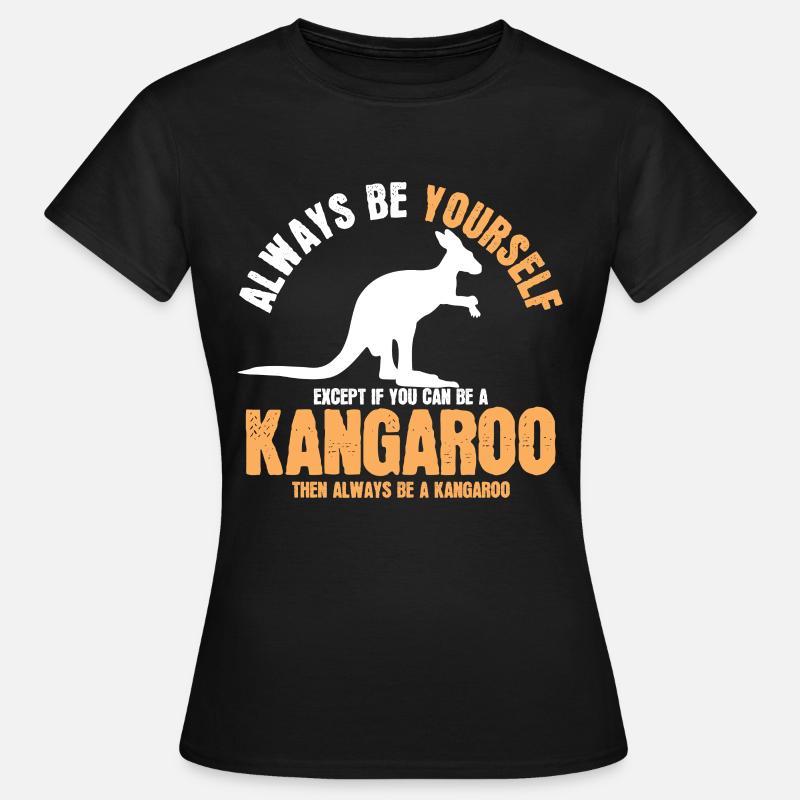 Kangaroo - Women's T-Shirt - black