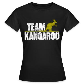 KANGAROO KANGAROO KANGAROO - Women's T-Shirt - black - Front - AI Model Female 172 dark (172cm)