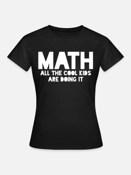 Math math - Women's T-Shirt - black