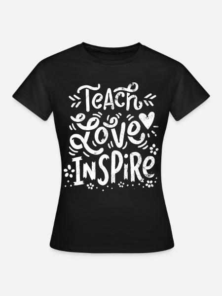 Lehrer - Frauen T-Shirt - Schwarz