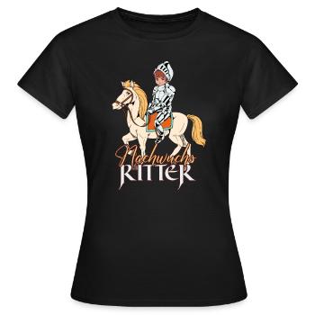 Knight Boy - Offspring Knight - Women's T-Shirt - black - Front - AI Model Female 172 dark (172cm)