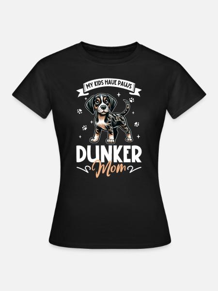 Dunker Mama - Frauen T-Shirt - Schwarz