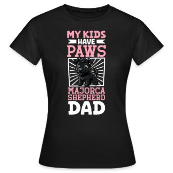 Ca de bestiar Papa - Frauen T-Shirt - Schwarz - Vorne - AI Model Female 172 dark (172cm)