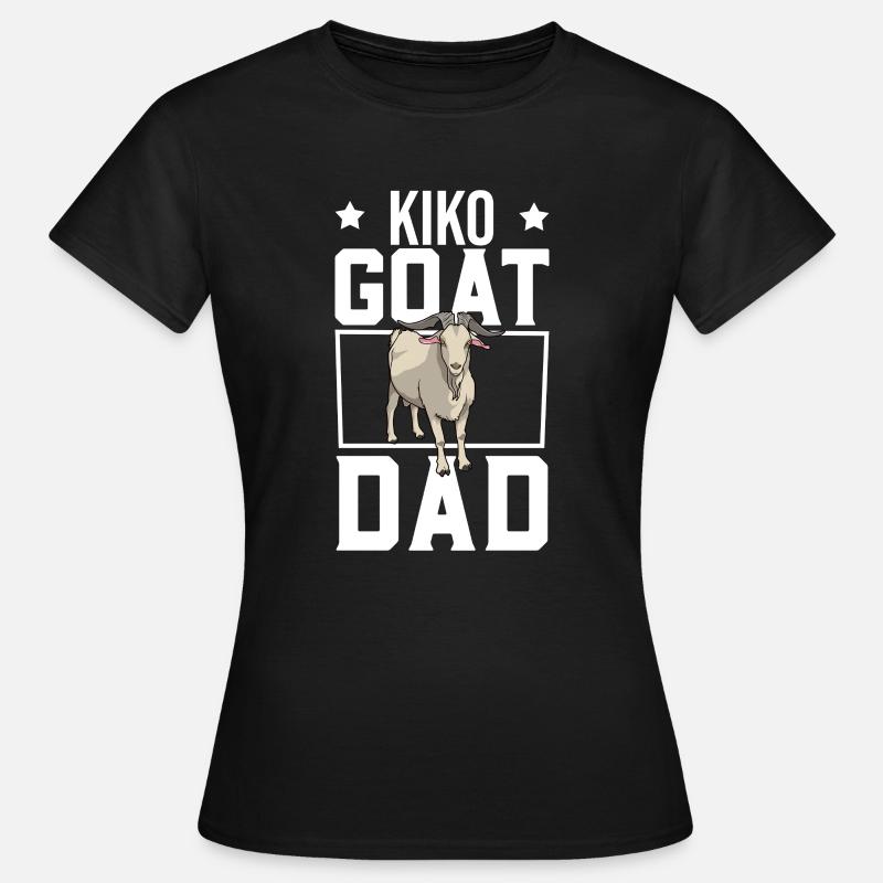 Pappa till en Kiko-get - T-shirt dam - svart