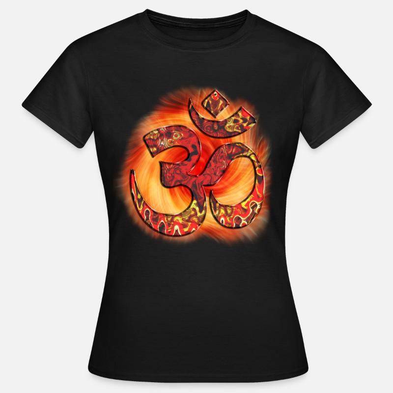 om - Women's T-Shirt - black