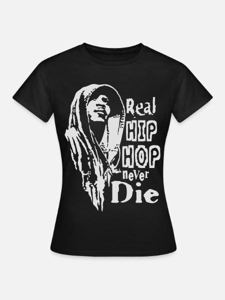 Hip-Hop-Geist - Frauen T-Shirt - Schwarz