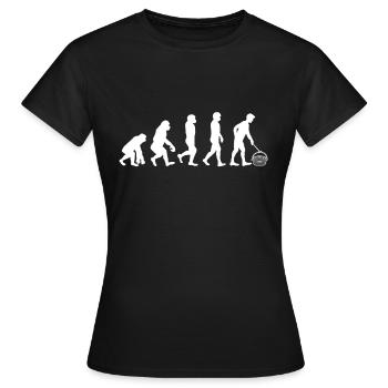 Dutch oven - Women's T-Shirt - black - Front - AI Model Female 172 dark (172cm)
