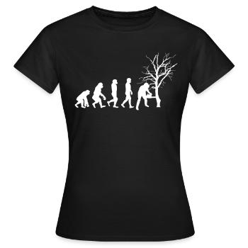 Enregistreurs - T-shirt Femme - noir - Devant - AI Model Female 172 dark (172cm)