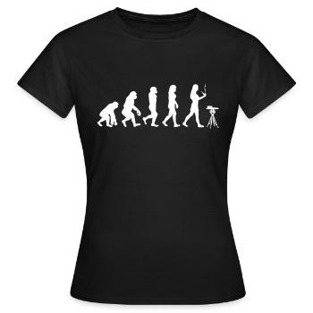 Pipe smoker pipe tobacco smoking - Women's T-Shirt - black - Front - AI Model Female 172 dark (172cm)