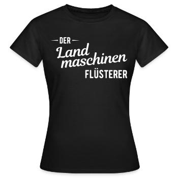 Landmaschinenmechaniker Landmaschinen Traktor - Frauen T-Shirt - Schwarz - Vorne - AI Model Female 172 dark (172cm)
