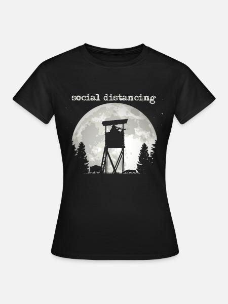 Geschenk für den Hochsitz Jäger - Frauen T-Shirt - Schwarz