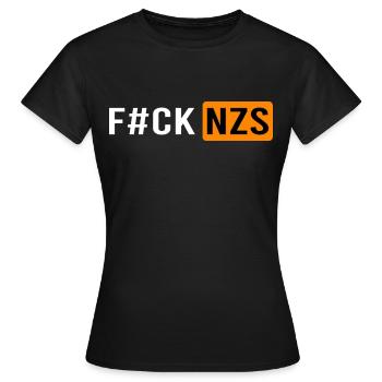Links Antifaschist Linke Geschenkidee - Frauen T-Shirt - Schwarz - Vorne - AI Model Female 172 dark (172cm)