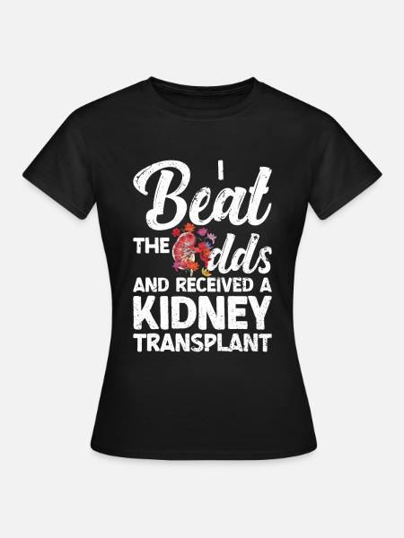 Nierenspender - Frauen T-Shirt - Schwarz