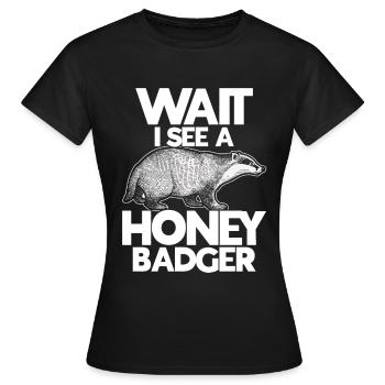 Ratel - T-shirt Femme - noir - Devant - AI Model Female 172 dark (172cm)