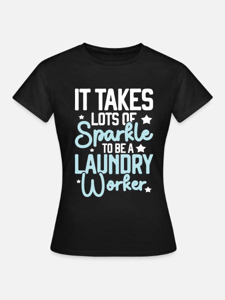 Wascharbeiter - Frauen T-Shirt - Schwarz