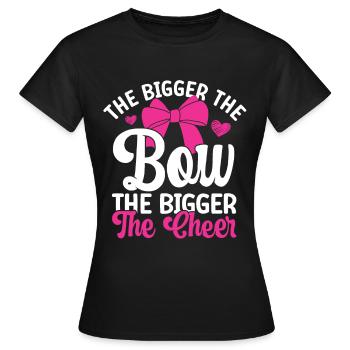 Cheerleader - T-shirt Femme - noir - Devant - AI Model Female 172 dark (172cm)