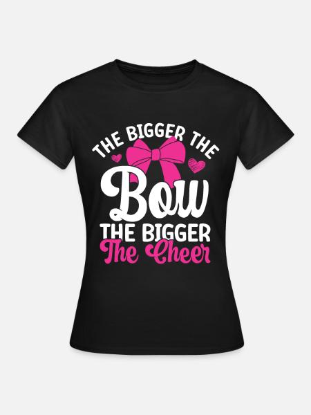 Cheerleader - Frauen T-Shirt - Schwarz