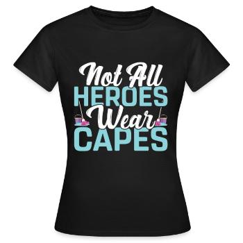 Ménage - T-shirt Femme - noir - Devant - AI Model Female 172 dark (172cm)