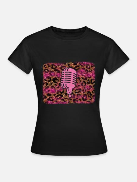 Singen - Frauen T-Shirt - Schwarz