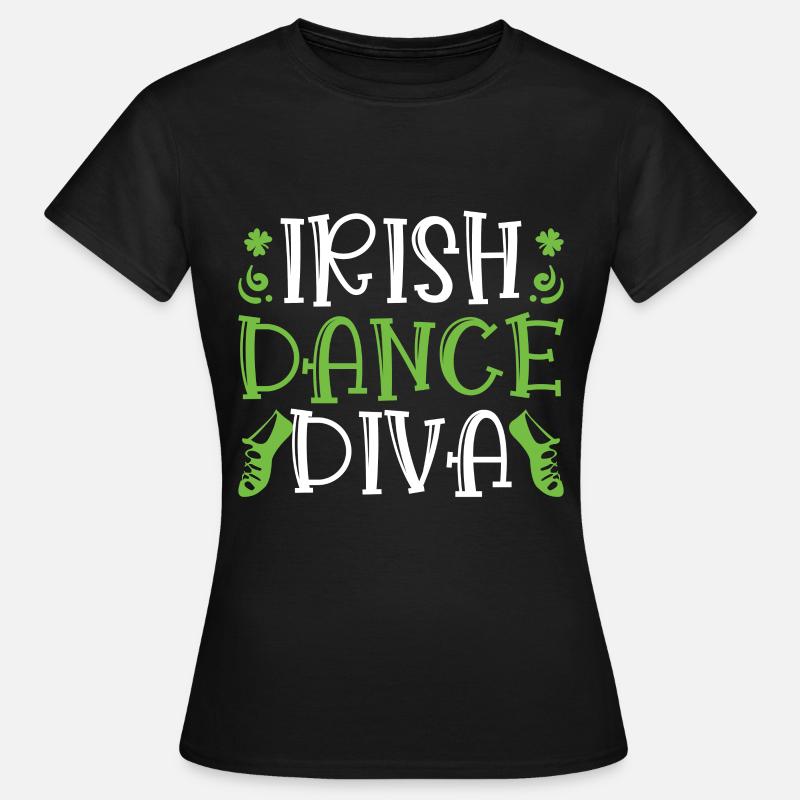 Danza irlandese - Maglietta da donna - nero
