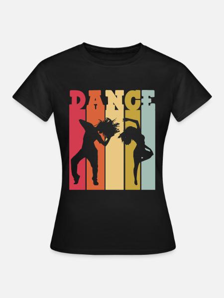 Break Dance - T-shirt Femme - noir