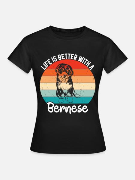 Berner - Frauen T-Shirt - Schwarz