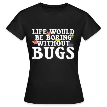 Insecte - T-shirt Femme - noir - Devant - AI Model Female 172 dark (172cm)