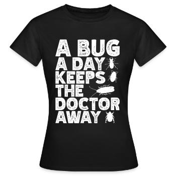 Insecte - T-shirt Femme - noir - Devant - AI Model Female 172 dark (172cm)