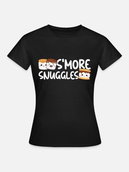 Marshmallow S'more - Frauen T-Shirt - Schwarz