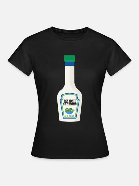 Ranch -Dressing -Ranch -Salatdressing - Frauen T-Shirt - Schwarz