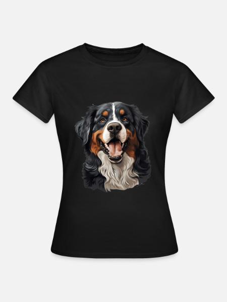 Bernese Mountain Dog - Frauen T-Shirt - Schwarz