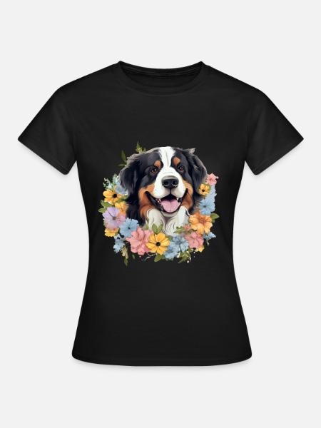 Bernese Mountain Dog - Frauen T-Shirt - Schwarz