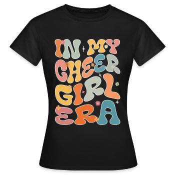 Cheerleadermädchen Cheerleading Jubel Jugend - Frauen T-Shirt - Schwarz - Vorne - AI Model Female 172 dark (172cm)