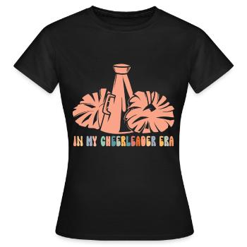 Cheerleadermädchen Cheerleading Jubel Jugend - Frauen T-Shirt - Schwarz - Vorne - AI Model Female 172 dark (172cm)