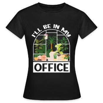 Garden Garden Garden Plants Vegetables - Women's T-Shirt - black - Front - AI Model Female 172 dark (172cm)