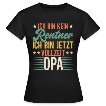 Grandpa, Grandpa, Grandpa, Grandpapa - Women's T-Shirt - black - Front - AI Model Female 172 dark (172cm)