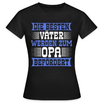 Grandpa, Grandpa, Grandpa, Grandpapa - Women's T-Shirt - black - Front - AI Model Female 172 dark (172cm)