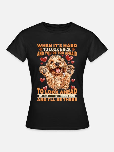 Goldendoodle Dog Owner - Frauen T-Shirt - Schwarz