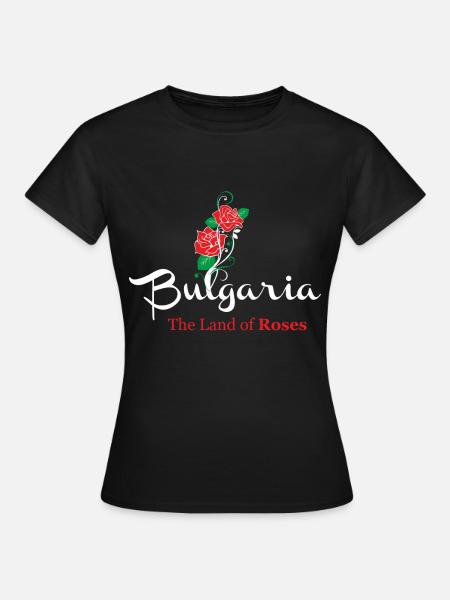 Bulgarie - T-shirt Femme - noir