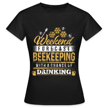 Beekeepers - beekeeping - beekeepers - Women's T-Shirt - black - Front - AI Model Female 172 dark (172cm)