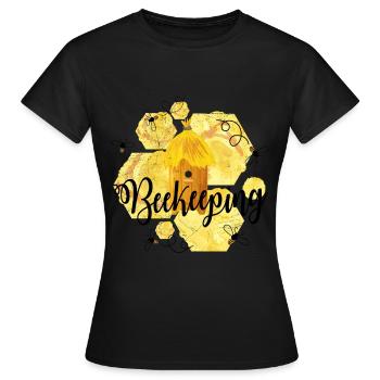Beekeepers - beekeeping - beekeepers - Women's T-Shirt - black - Front - AI Model Female 172 dark (172cm)