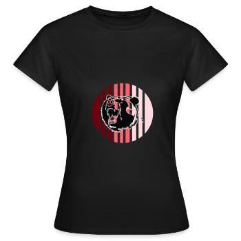 bär - T-shirt Femme - noir - Devant - AI Model Female 172 dark (172cm)