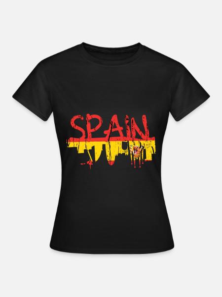 Espagne - T-shirt Femme - noir