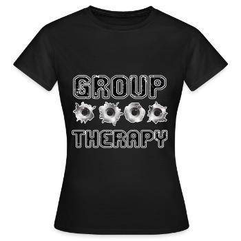 Shoot - Women's T-Shirt - black - Front - AI Model Female 172 dark (172cm)