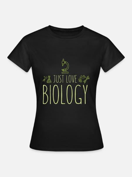 biologie - T-shirt Femme - noir