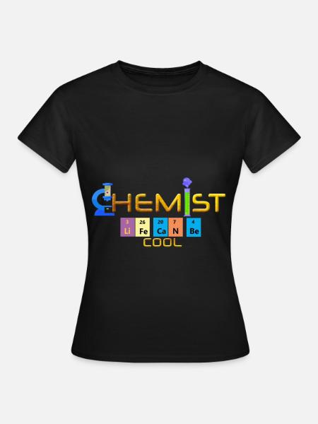 Chemiker - Frauen T-Shirt - Schwarz